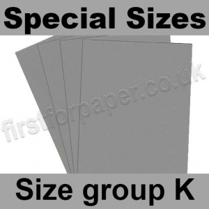 Rapid Colour Card, 180gsm, Special Sizes, (Size Group K), Battleship Grey