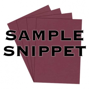 Sample Snippet, Rapid Colour, 250gsm, Burgundy