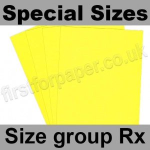 Rapid Colour, 160gsm, Special Sizes, (Size Group Rx), Cosmos Yellow