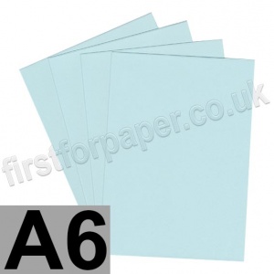 Clearance Pale Blue Paper, 120gsm, A6 - 200 sheets