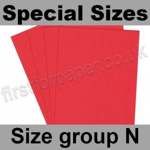 Rapid Colour, 120gsm, Special Sizes, (Size Group N), Lava Red