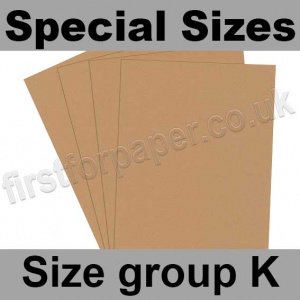 Rapid Colour Card, 225gsm, Special Sizes, (Size Group K), Nougat Brown