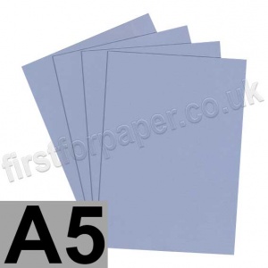 Rapid Colour Card, 160gsm, A5, Pigeon Blue