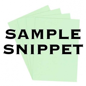 Sample Snippet, Rapid Colour, 240gsm, Tea Green