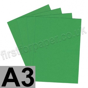 Rapid Colour Paper, 120gsm,  A3, Woodpecker Green