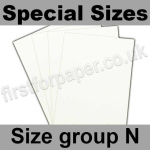 Ruskington, 120gsm, Special Sizes, (Size Group N), Milk White