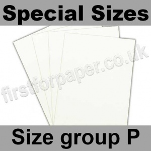 Ruskington, 120gsm, Special Sizes, (Size Group P), Milk White