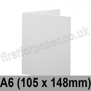 Brampton Felt Marked, Pre-Creased, Single Fold Cards, 280gsm, 105 x 148mm (A6), Extra White - Bulk Order, priced per 1,000 (MOQ 5,000 cards)