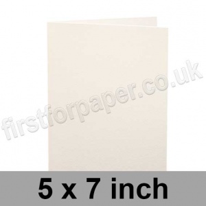 Cumulus, Pre-Creased, Single Fold Cards, 250gsm, 127 x 178mm (5 x 7 inch), Natural