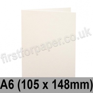 Cumulus, Pre-Creased, Single Fold Cards, 250gsm, 105 x 148mm (A6), Natural