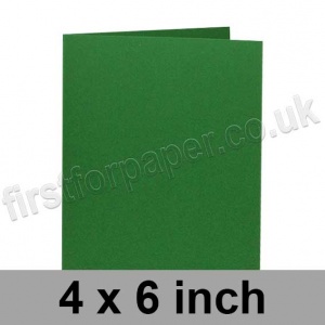 Rapid Colour Card, Pre-creased, Single Fold Cards, 225gsm, 102 x 152mm (4 x 6 inch), Fir Green