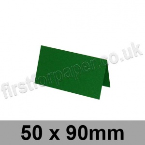 Rapid Colour, Pre-creased, Place Cards, 240gsm, 50 x 90mm, Fir Green