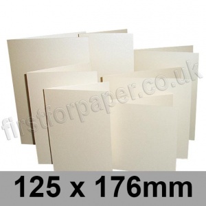 Stardream, Pre-creased, Single Fold Cards, 285gsm, 125 x 176mm, Opal