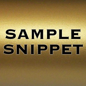 Sample Snippet, Stardream, 285gsm, Antique Gold