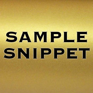 Sample Snippet, Stardream, 285gsm, Gold