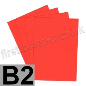 U-Stick, Cardinal Red, Self Adhesive Paper, B2