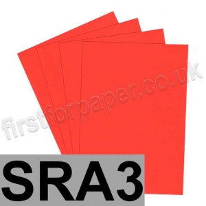 U-Stick, Cardinal Red, Self Adhesive Paper, SRA3