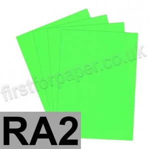 U-Stick, Fluorescent Green, Self Adhesive Paper, RA2