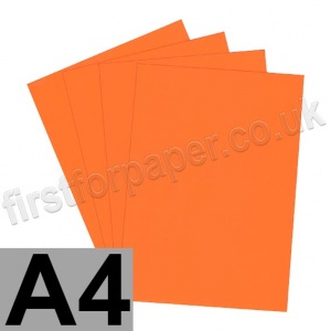 U-Stick, Fluorescent Red, Self Adhesive Paper, A4