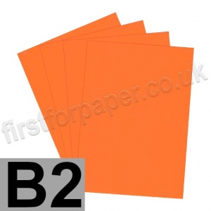 U-Stick, Fluorescent Red, Self Adhesive Paper, B2