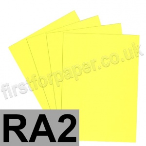 U-Stick, Fluorescent Yellow, Self Adhesive Paper, RA2
