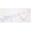 Dragonz, Heart Aperture, Plain White Single-Fold Cards, 144mm Square With Envelopes - Pack of 10