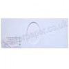 Dragonz, Oval Aperture, Plain White Two-Fold Cards, 5 x 7''  With Envelopes - Pack of 10