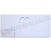 Dragonz, Heart Aperture, Plain White Two-Fold Cards, 5 x 7''  With Envelopes - Pack of 10
