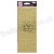 Anita's Peel Off Outline Stickers, Mixed Serif Alphabets - Gold