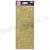 Anita's Peel Off Outline Stickers, Butterfly - Gold