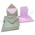 Pegasi, Pink A6 Card Blanks and Kraft Envelopes - Pack of 25
