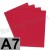 Rapid Colour Paper, 120gsm, Blood Red - STOCK CONTROL (TO BE DISCONTINUED)