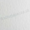 Enstone, Hammer Embossed, Pre-creased, Single Fold Cards, 280gsm, 74 x 105mm (A7), Bright White