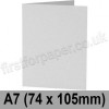 Enstone, Hide Embossed, Pre-creased, Single Fold Cards, 280gsm, 74 x 105mm (A7), Bright White
