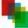 Assorted Coloured Acetate Sheets, 200mic, A4 - 4 sheets, 1 of each colour
