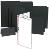 Rapid Colour Card, Pre-creased, Two Fold (3 Panels) Cards, 270gsm, 99 x 210mm, Black