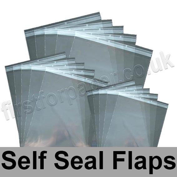 Cello Bags with Re-Seal Flaps