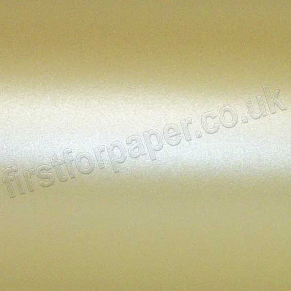 Centura Pearlescent Single Sided Card, 310gsm, Ivory