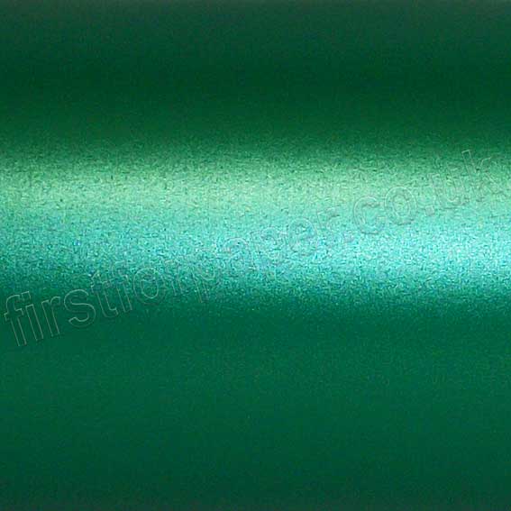 Centura Pearlescent Single Sided Paper, 90gsm, Xmas Green