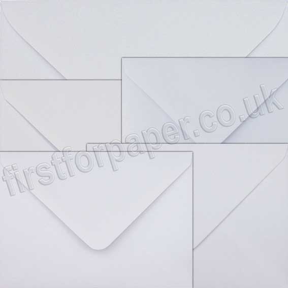 Premium, Gummed White Greetings Card Envelopes
