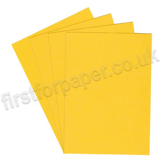 Rapid Colour Card, 160gsm, Goldcrest Yellow