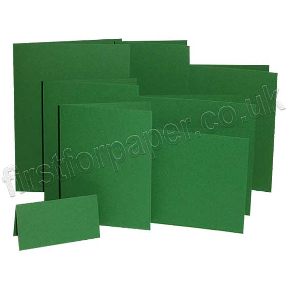 Rapid Colour, Pre-Creased, Single Fold Cards, Fir Green