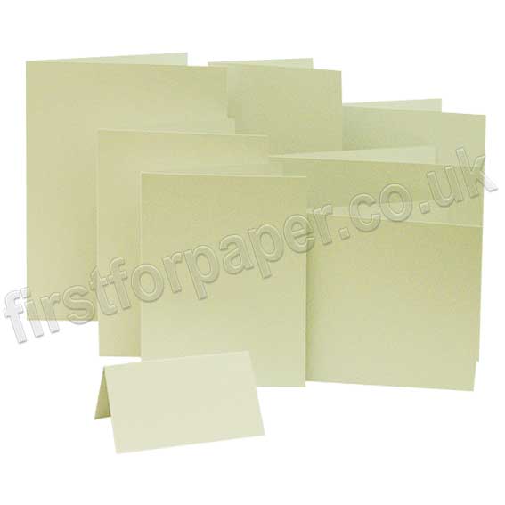 Rapid Colour, Pre-Creased, Single Fold Cards, Magnolia Cream