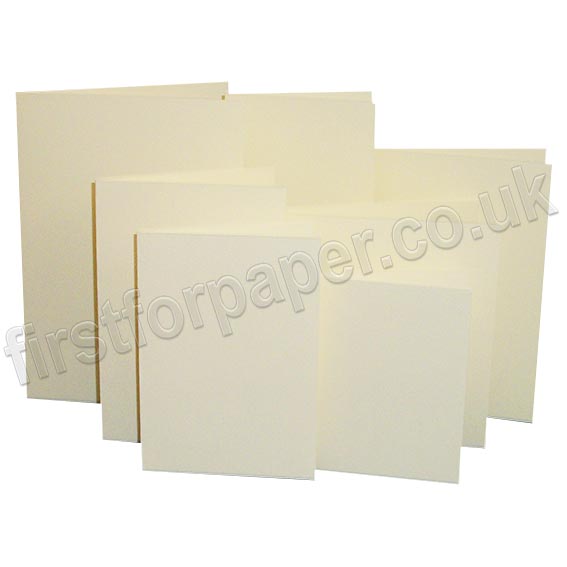 Rapid Colour, Pre-Creased, Single Fold Cards, Wheatear Yellow