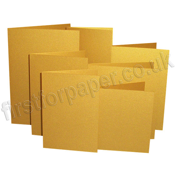 Stardream, Pre-Creased, Single Fold Cards, Fine Gold
