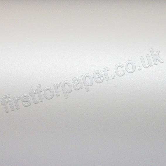 Stargazer Pearlescent Card, 230gsm, Arctic White