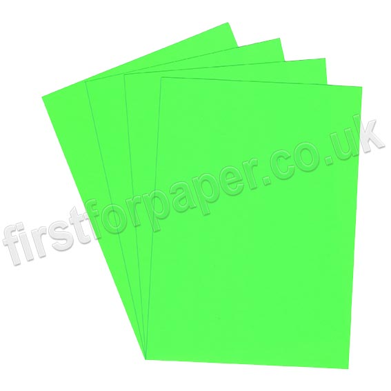 U-Stick, Fluorescent Green, Self Adhesive Paper