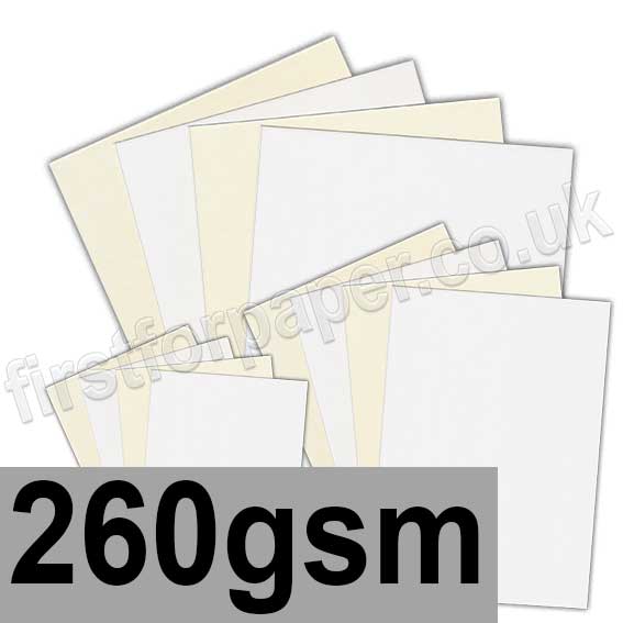 Vertex GC2 Cream Backed Folding Boxboard, 260gsm