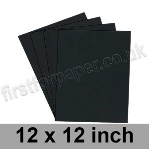 Rapid Colour Card, 410gsm, 305 x 305mm (12 x 12 inch), Black