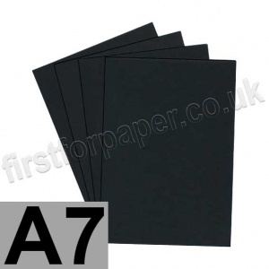 Rapid Colour Card, 160gsm, A7, Black